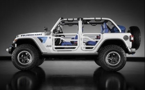 两款jeep牧马人概念车官图发布,将亮相2021 sema改装展