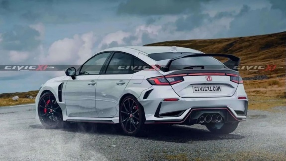 新车的外观方面,整体延续了十一代思域hatchback(参数|询价)(两厢版)