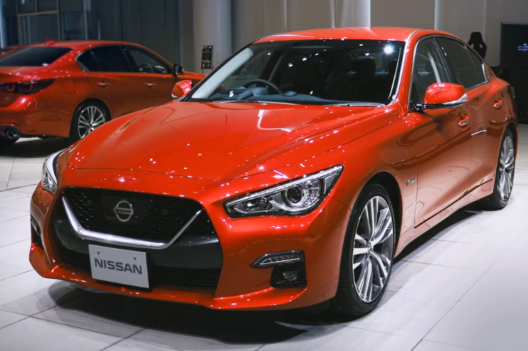 新车展示,2020 日产skyline gt hybrid