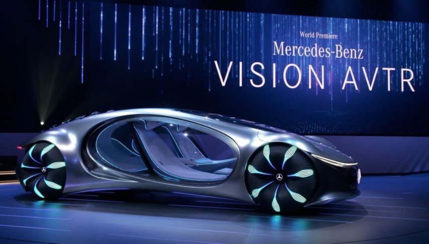 奔驰发布阿凡达概念车,电池新技术15分钟充满,续航超700公