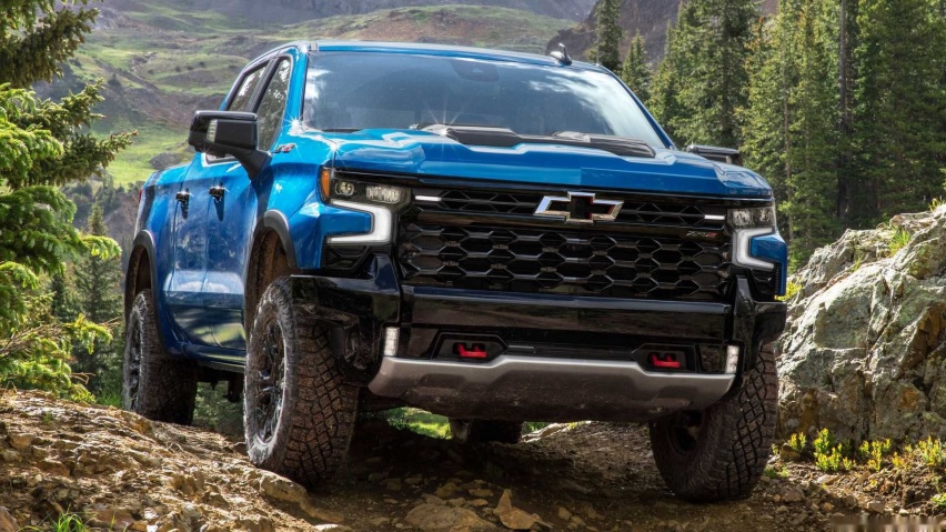 全新雪佛兰silverado zr2皮卡官图发布 偏向越野定位