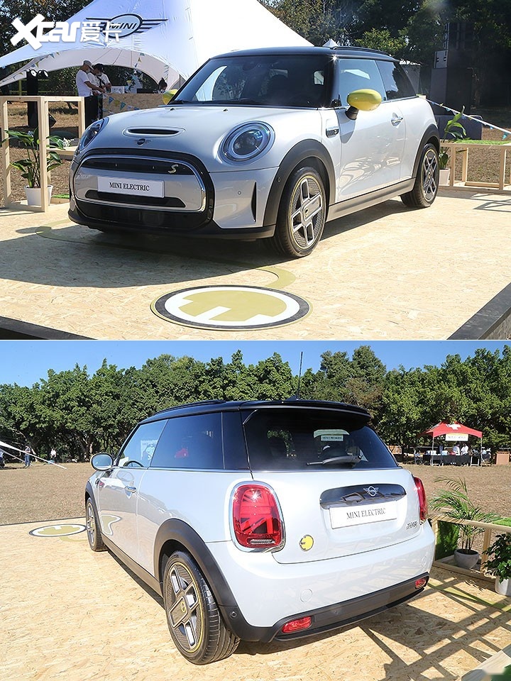 实拍mini cooper se电动车,最长续航234 公里