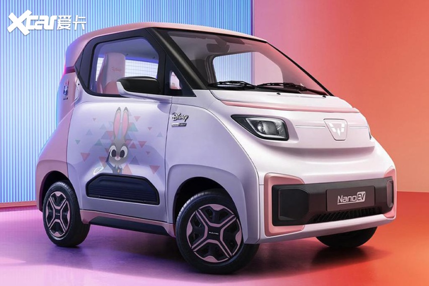 五菱nano ev上市,比宏光mini ev 还可爱-爱卡汽车爱咖