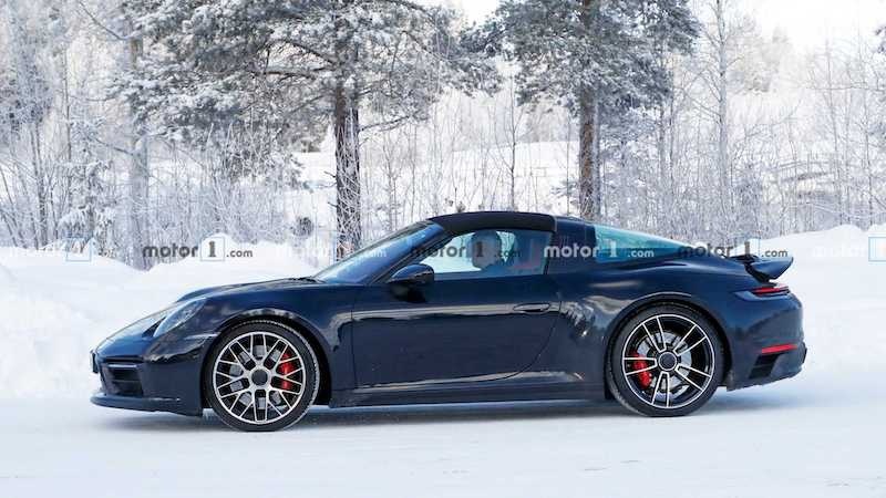 最大马力480匹 保时捷911 targa gts谍照曝光