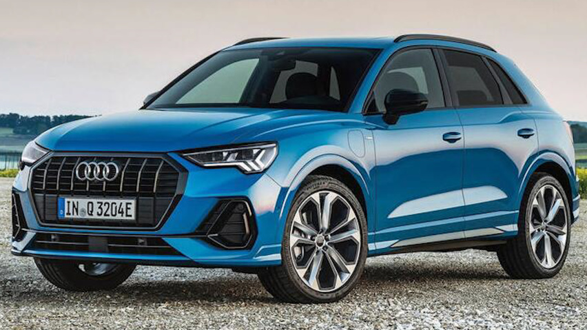奥迪新款车型2021上市,奥迪电动suv2021款 奥迪q3插混版车型官图发布 将于2021年海外上市
