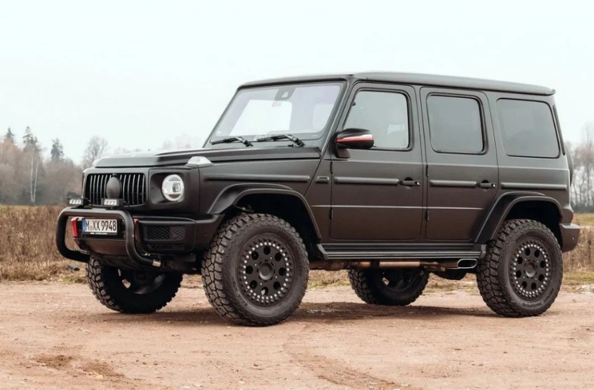 奔驰大g越野改装套件发布!g63 4x405平替,通过性更强悍