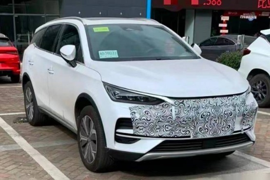 续航提升到700km,新款比亚迪唐ev实车曝光