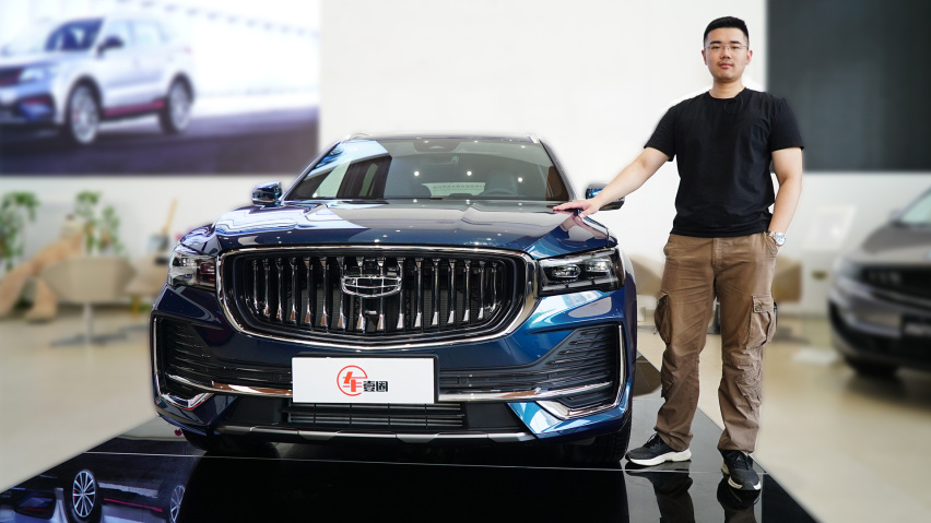探店吉利星越l丨降维打击紧凑级suv,如此产品力售价多少合适