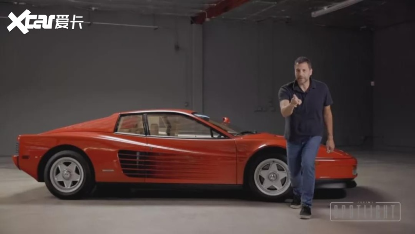 80年代最美超跑:法拉利testarossa