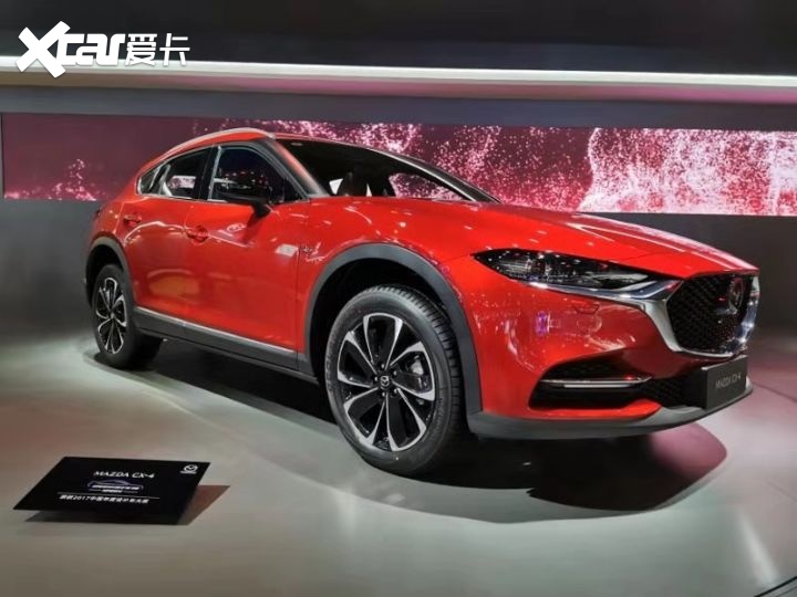 【2019广州车展】新款马自达cx-4亮相车展,造型更运动