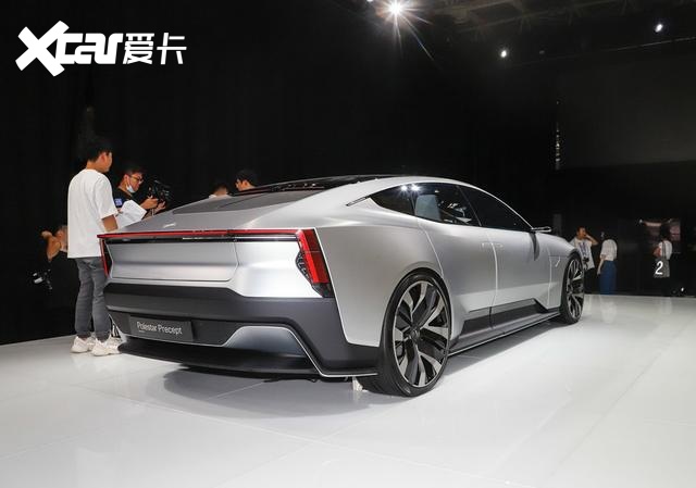 polestar极星概念车于2020北京车展现身,以静态展现