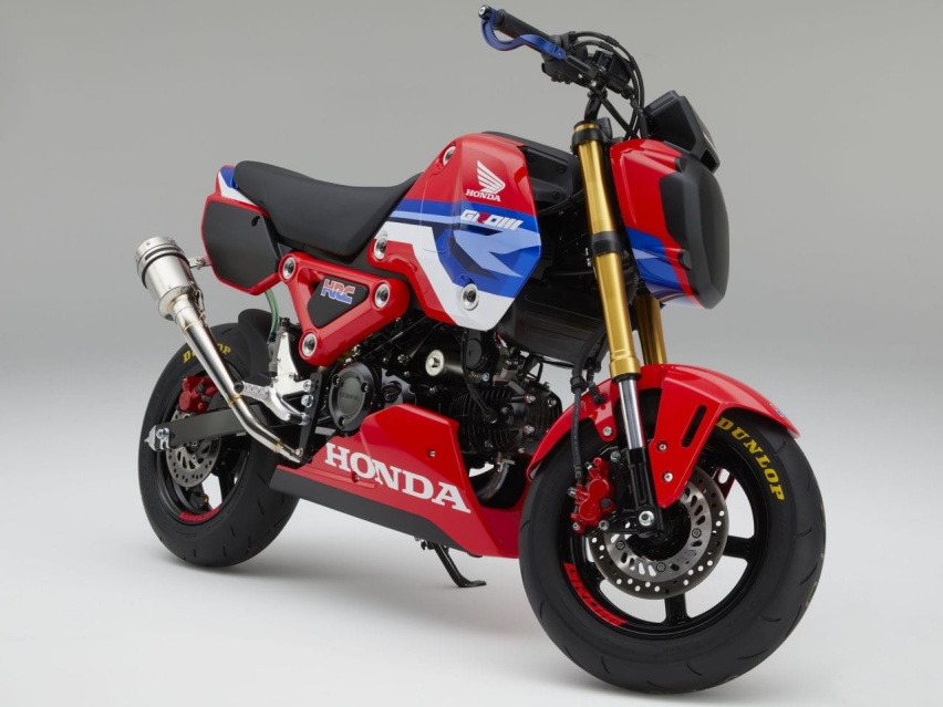 本田hrc最小成员迷你摩托grom125赛车版发布