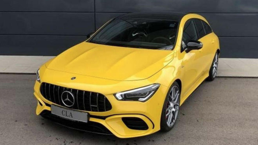 奔驰amg-cla 45 s猎装版实拍 搭2.0t发动机