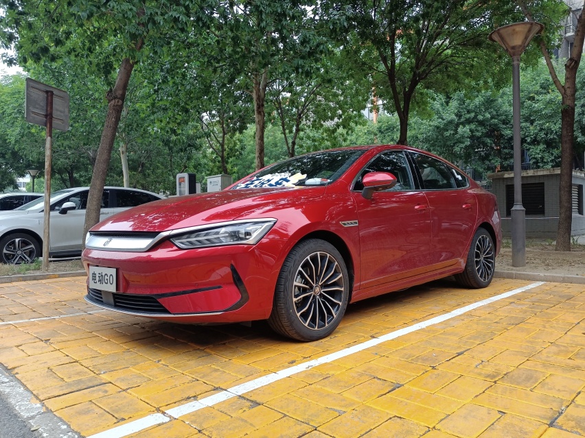 电动go | 2021款比亚迪秦plus ev 顶配版内饰静态实拍