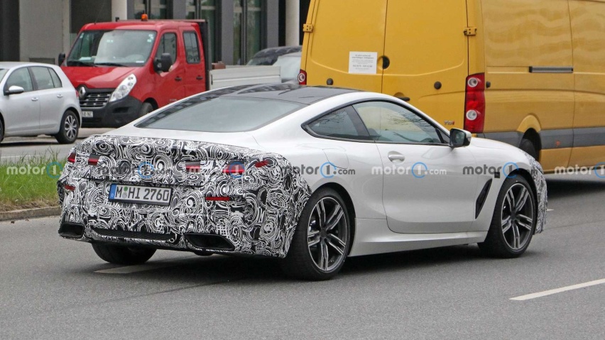 2022年新款宝马谍照,2022款宝马五系谍照 新bmw 8系路试谍照曝光 预计2022年初正式发布