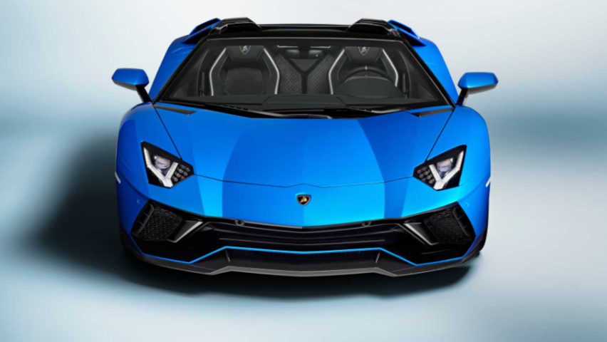 兰博基尼aventador 搭载v12发动机 百公里加速2.8秒