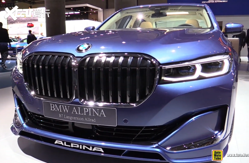 2020款 宝马 alpina b7,看起来真帅!