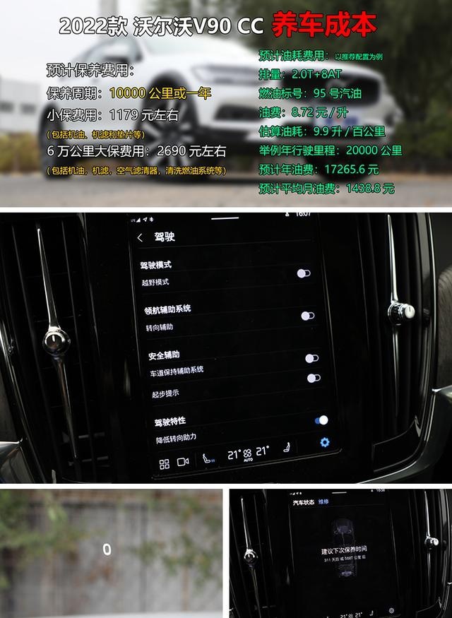 高颜值进口豪华旅行车,标配48v轻混 awd,聊聊沃尔沃v90 cc-爱卡汽车爱