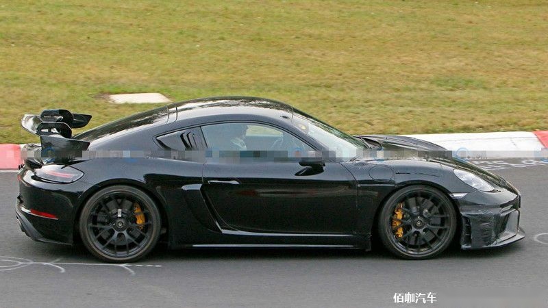 2022款718谍照,保时捷2022款718 功率500马力 保时捷718 cayman gt4 rs谍照
