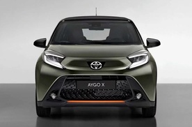 定位跨界小型suv,全新丰田aygo x官图发布