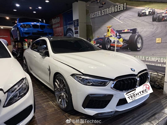 宝马g15 m8 v8双涡轮刷ecu改装德国techtec动力升级程序