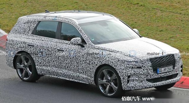 捷恩斯gv90旗舰suv渲染假想图 与凯迪拉克凯雷德展开竞争