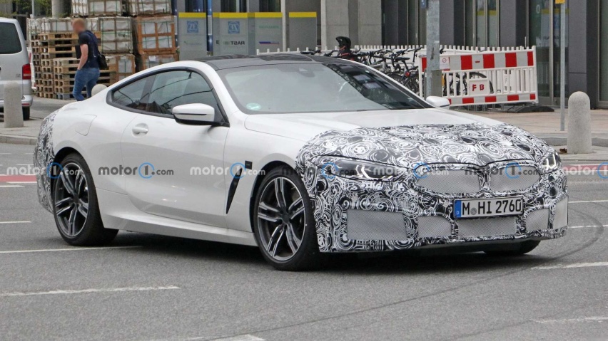 2022年新款宝马谍照,2022款宝马五系谍照 新bmw 8系路试谍照曝光 预计2022年初正式发布