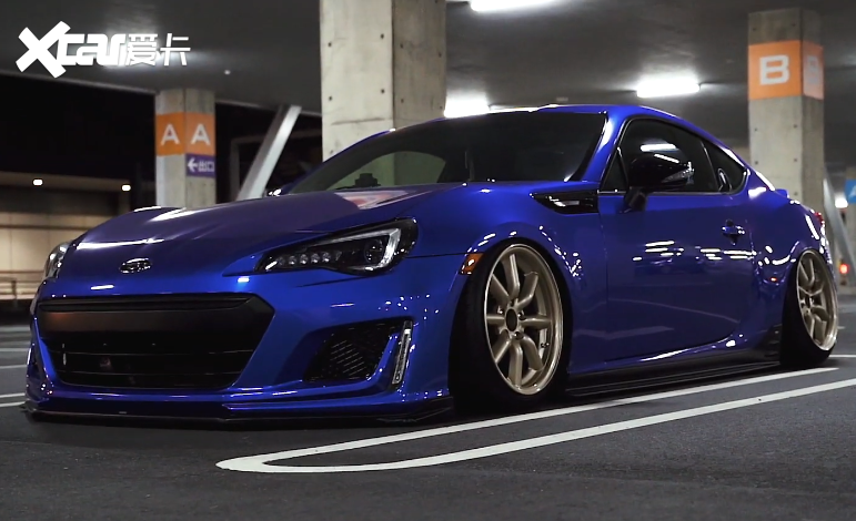 watanabe wheels 斯巴鲁brz,日本改装车欣赏