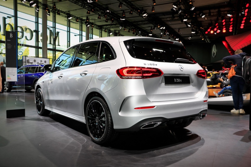 2019年法兰克福车展全新奔驰b250e实车