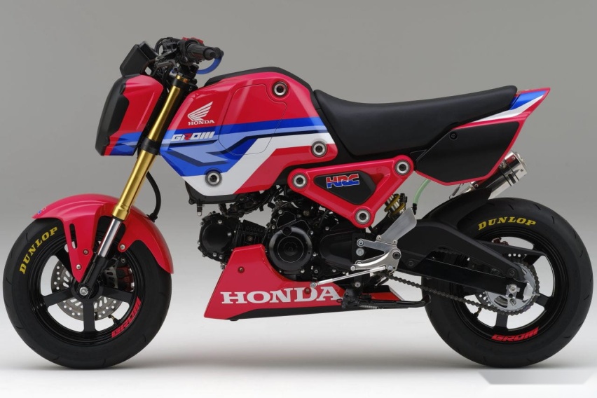 本田hrc最小成员迷你摩托grom125赛车版发布