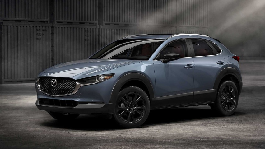 2022款马自达CX30,马自达CX30 外形微调 海外版2022款马自达cx-30发布 标配四驱