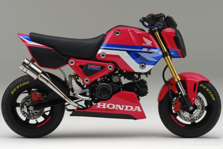 本田hrc最小成员 迷你摩托grom125赛车版发布