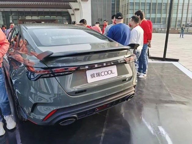 吉利缤瑞cool实车图曝光 全新紧凑型轿车-爱卡汽车爱咖号