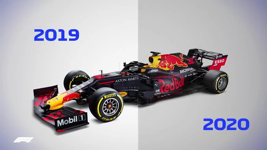 红牛f1新款赛车rb16 vs rb15
