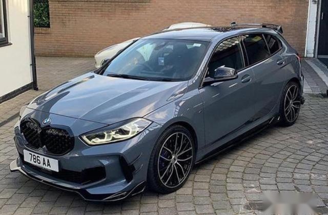 宝马的前驱钢炮终于来了,海外实拍m135i