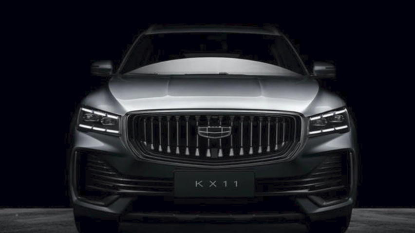 吉利kx11官图发布 预计将于今年4月正式亮相-爱卡汽车爱咖号