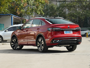 2021款380TSI 四驱尊崇旗舰版 左后45度