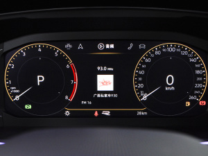 2021款380TSI 四驱旗舰版 中控区
