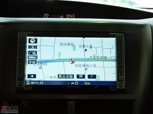 2009款2.5T WRX版 中控台显示屏