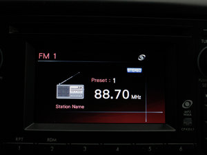 2012款经典 2.5T S-EDITION 自动豪华导航版 中控台显示屏