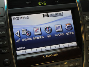 2010款350 尊贵版 中控区