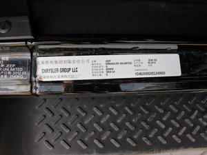 2012款3.6L 四门版 Sahara 空间座椅
