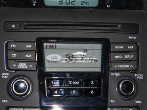 2014款2.0L GLX自动豪华版 中控区