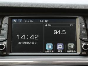 2017款1.8L 自动智能型GLS 国V 中控台显示屏