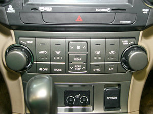 2009款3.5L 四驱豪华版 空调调节