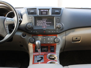 2009款3.5L 四驱豪华导航版 中控台