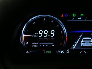 2021款2.5Q 旗舰版 中控区