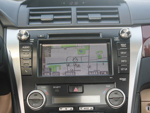 2012款2.0G Navi 豪华导航版 中控台显示屏