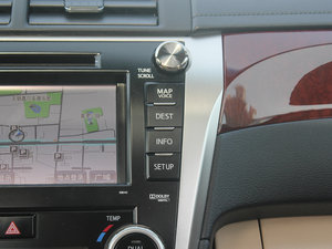 2012款2.0G Navi 豪华导航版 中控区