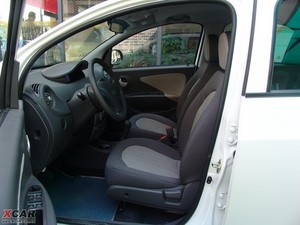 2010款1.3L 手动精英版 前排空间